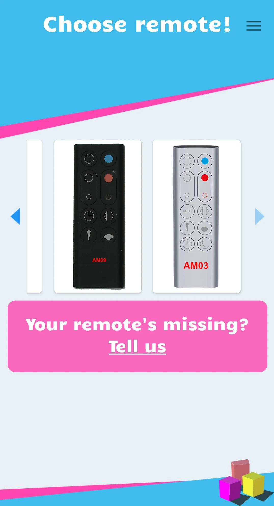 Remote Control for Dyson screenshot